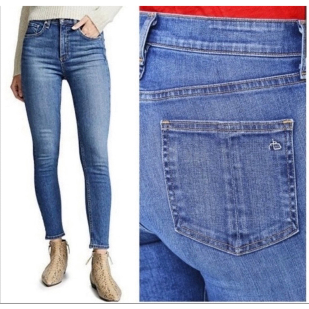 Rag & Bone skinny medium wash jeans size 27